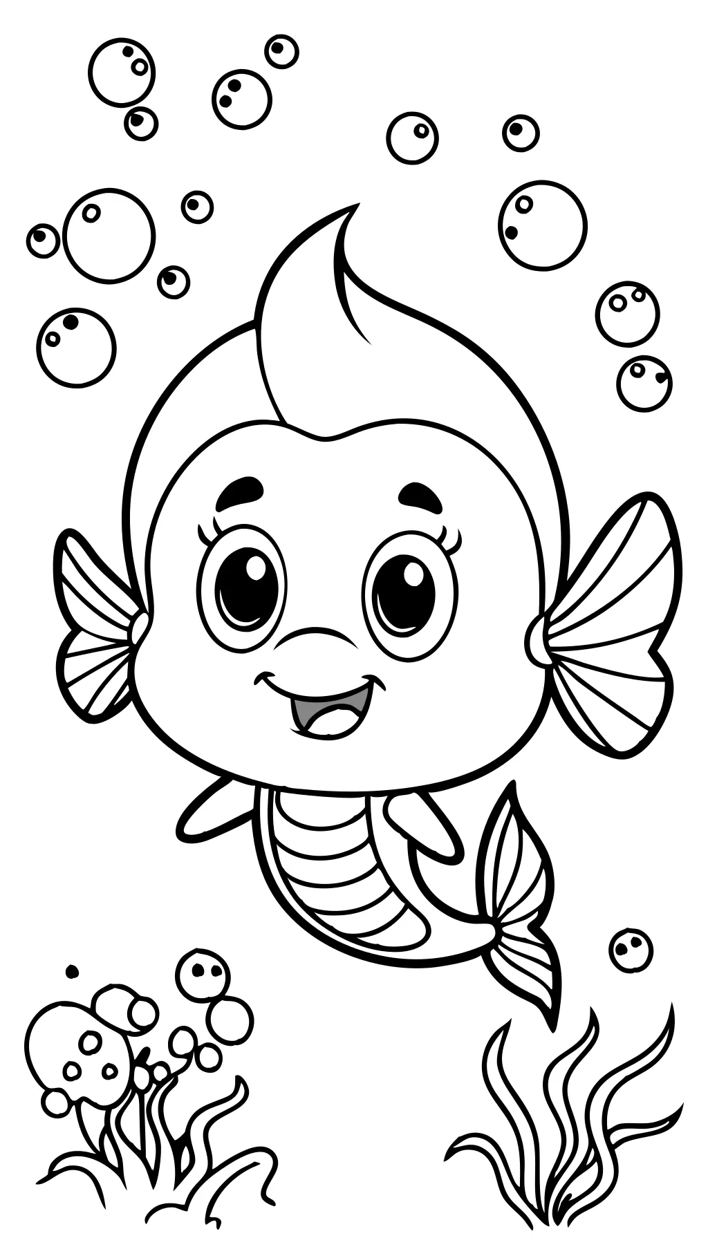 bubble guppies printable coloring pages